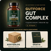 GutForce® | Darm Komplex | 2 Milliarden Kulturen | 60 Kapseln